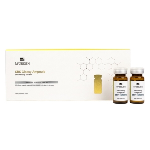 Сироватка освітлювальна Matrigen SRS Glassy Ampoule з ніацинамідом, арбутином і глутатіоном, упаковка 5х10ml
