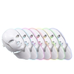 LED Маска для лица и шеи + Микротоки (без фирменной коробки)