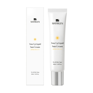 Осветляющий восстанавливающий солнцезащитный флюид Matrigen Tone Up Liquid Sun Cream, 40ml